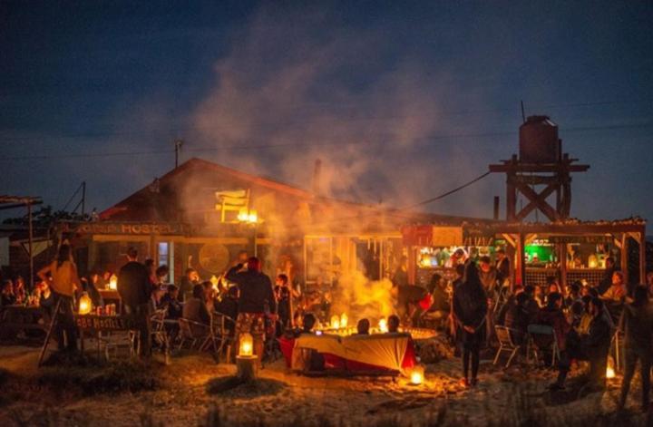 Lobo Hostel Bar Cabo Polonio Eksteriør bilde