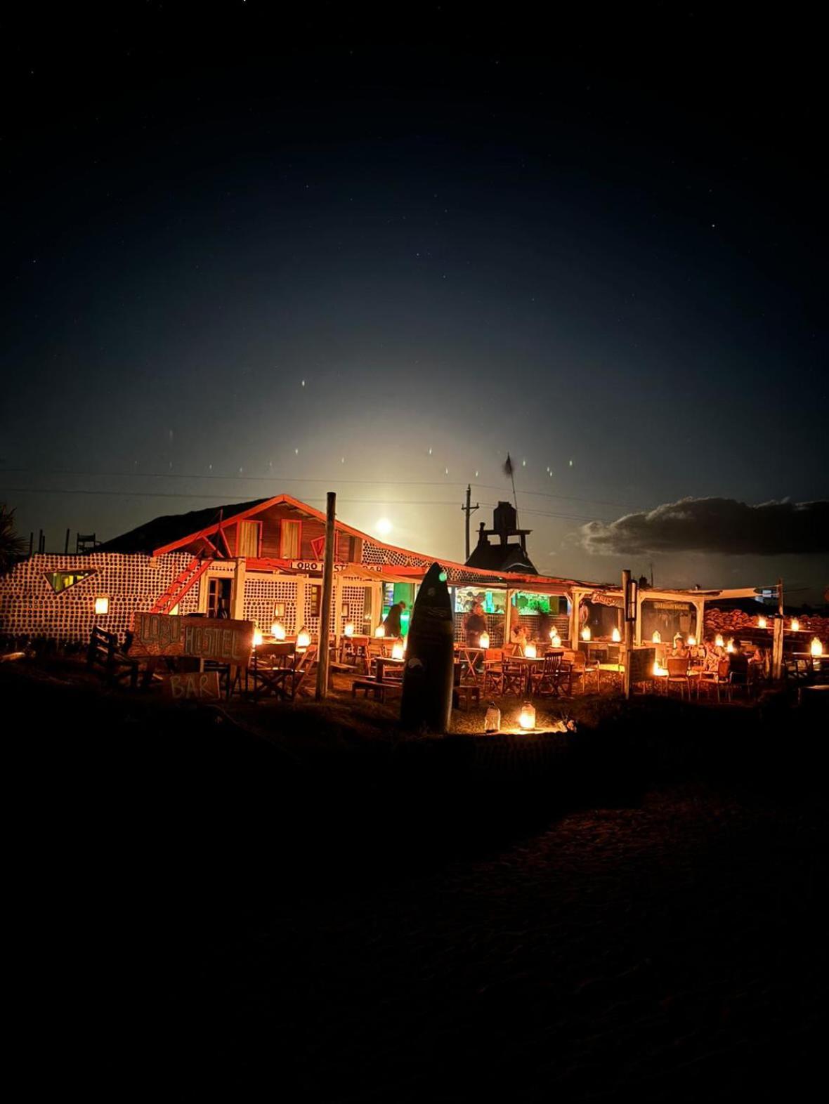 Lobo Hostel Bar Cabo Polonio Eksteriør bilde