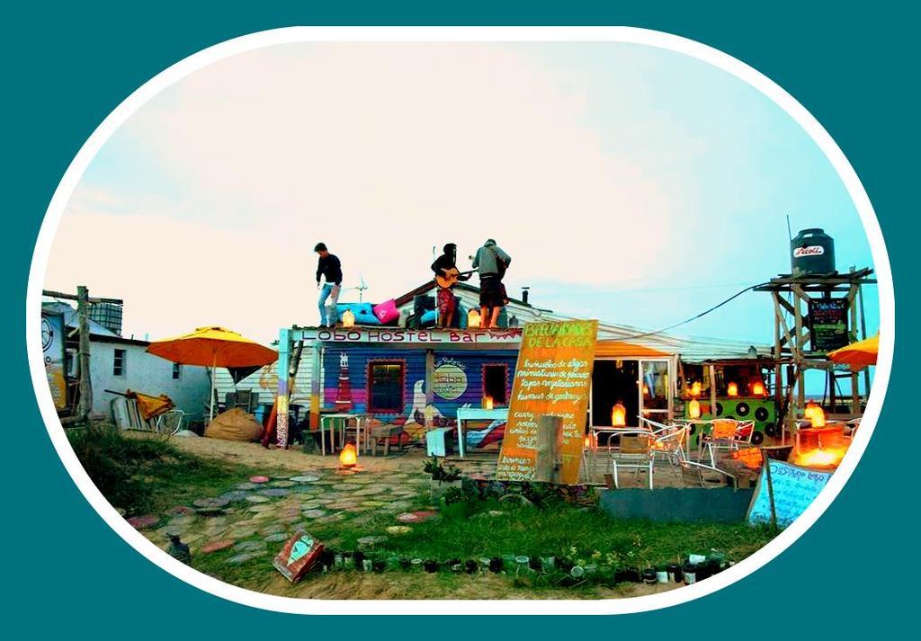 Lobo Hostel Bar Cabo Polonio Eksteriør bilde